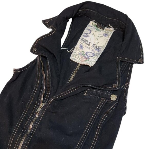 Vintage Guess Jeans Los Angeles black dress - Picture 6 of 7